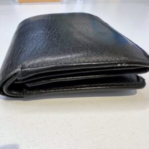 Portefeuille cuir gravé